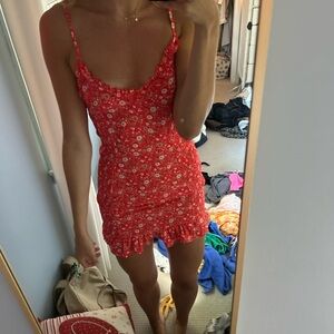 Floral mini dress